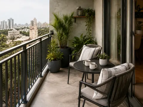 The morning coffee balcony — design concept