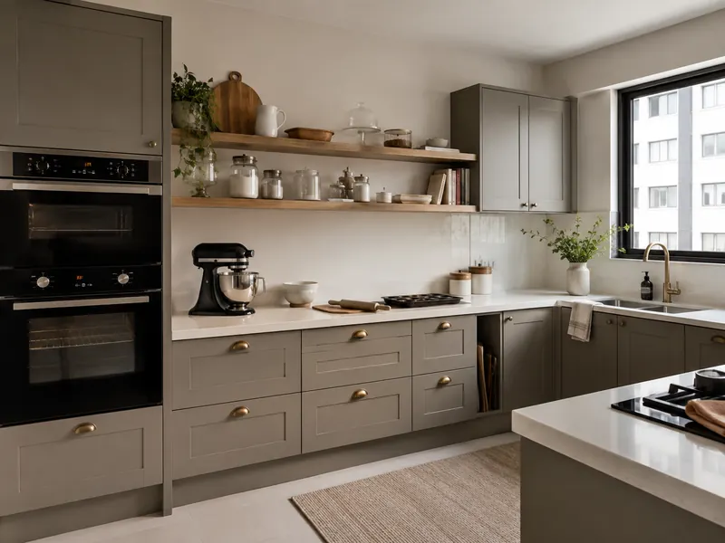 Baking corner kitchen