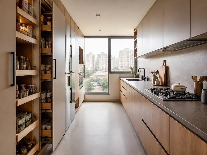 Pantry-first kitchen
